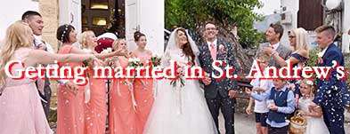 Getting married at St. Andrew's