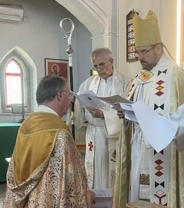 Collation of The Venerable Paul Carr as Archdeacon in Cyprus