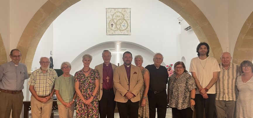 St Andrew’s welcomes the Bishop of Exeter