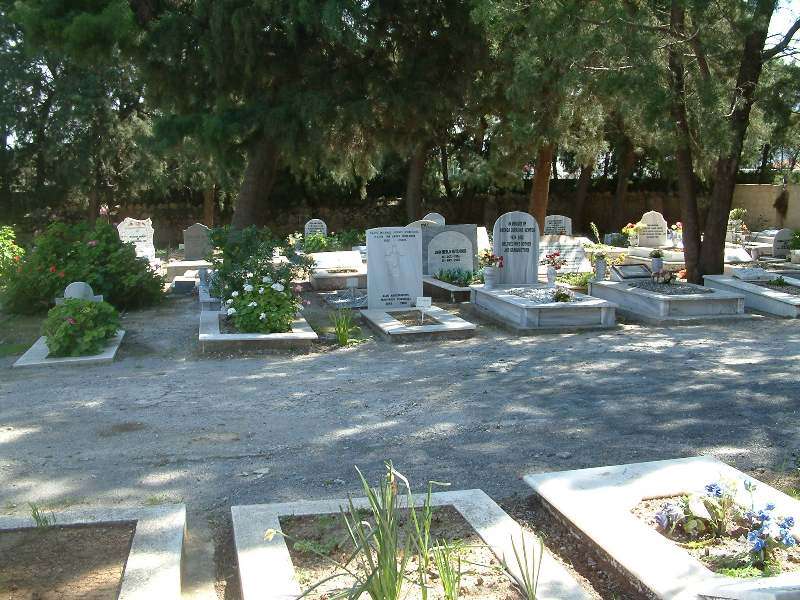 The New British Cemetery in Kyrenia